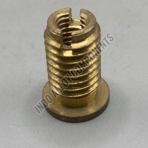 Brass Self Tapping Inserts, Color : Golden Standard