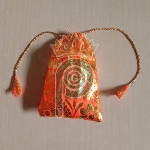 Silk Handmade Designer Potli Bag 8 Cm ×12 Cm