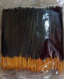 Black Raw Incense Sticks, Packaging Type : Plastic Packet