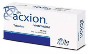 Acxiom Fentermina 15 Mg Tablets
