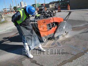 Concrete Road Cutting Service