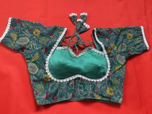 Silk Printed Masaba Designer Saree Blouse XS, XL