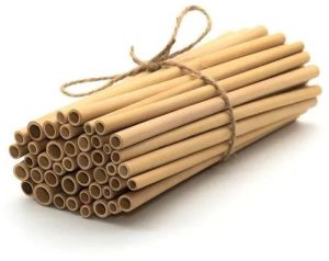Bamboo Straws, Color : Brown
