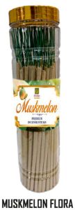 Bamboo Sticks Amber Muskmelon Flora Premium Masala Agarbatti