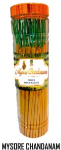 Bamboo Sticks Amber Mysore Chandanam Premium Masala Agarbatti