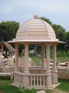 Compact Dome Eight Column Gazebo