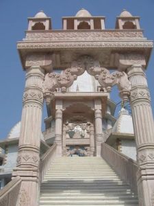 Staircase Entry Temple Stone Gate