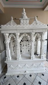 White Marble Pillar Dome Temple