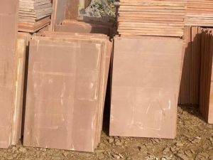 Yard Stock Reddish Sandstone Slabs