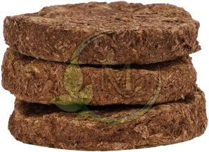 Brown Cow Dung Cake