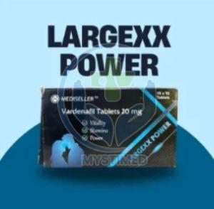 Largexx Power Vardenafil 20mg Tablets, Packaging Type : Blister Pack