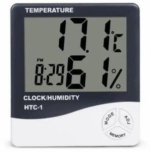 5% Accuracy Digital HTC-2 Thermo Hygrometer