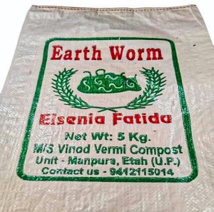 Vermi Compost Printed PP Woven Sack