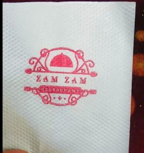 White Printed Tissue Paper, Brand Name : Sovya 30x30cm