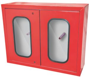 GI Plain Fire Hose Cabinet, Color : Red, Brand Name : Armorzen