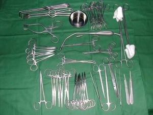 Non Polished Stainless Steel & Titanium General Surgical Instruments