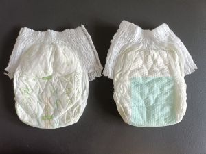 Plain Bamboo Fabric Loose Cuddles Baby Diaper SML