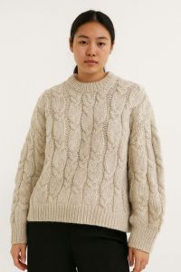 Chunky Cable Knitted Sweater