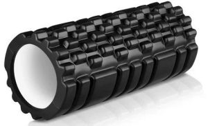 Black Foam Roller 33 X 14 X 14 Cm, Packaging Type : Plastic Packet