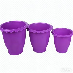 Plastic Flower Pot Mold, Color : Brown, Grey, Light White