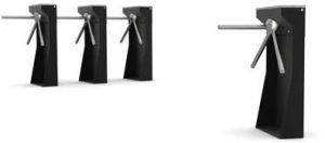 Automatic Robust Black Steel Tripod Turnstile, Performance : 24x7