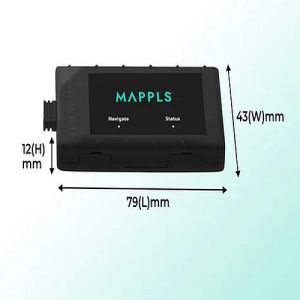 Lx 12 Vehicle Mapple GPS Tracker for Bikes, Fleets)