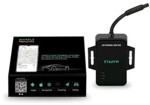 Plastic LX10 Vehicle GPS Tracker, Color : Black