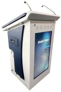 Metal Peoplelink Ultra200 Digital Podium for Lectures Meetings