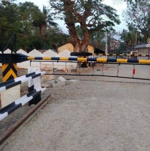 Aluminium Or Steel Railway Crossing Barrier Gate