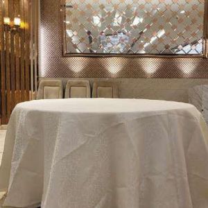 White Table Underlay