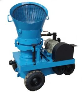 Semi Automatic Mild Steel 10 HP Dry Shotcrete Machine, Color : Blue