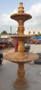 6 Feet Sandstone Fountain