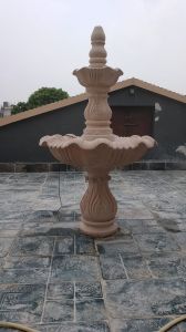 7 Feet Sandstone Fountain