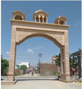 Red Sandstone Toran Gate