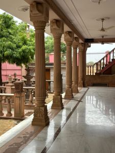 Sandstone Roman Column Pillar