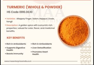 Maa Enterprises India Food Turmeric Haldi Powder, Moisture : Dry