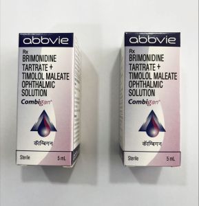 Combigan Eye Drop, Brand Name : Abbvie