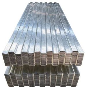 Polish 3mm Galvanized Iron Roofing Sheet, Width : 2 Ft for Construction