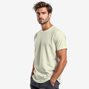 Black WHITE LABLE Cotton Unisex Round Neck T-Shirt, Size : ALL SIZES