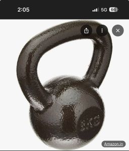 Kettlebell, Color : Black, Certificate : ISO 9001 2008
