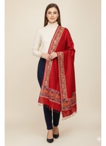 Acrylic Winter Heirloom Stoles, Color : Red