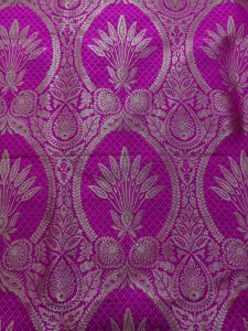 Printed Silk Shawls, Color : Purple Fancy Party Wear, Daily Wear
