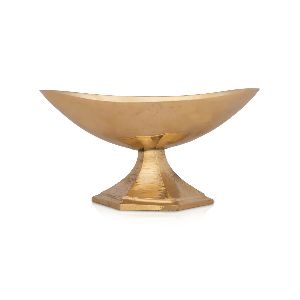 Giri Plain Brass Bowl - Brass Pooja Items, Color : Golden