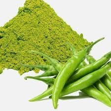 Hot Green Chilli Powder