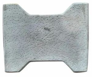 80 Mm Grey Concrete I Shape Paver Block