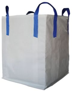 Plain Fibc Jumbo Bags, Color : White Bottom Stitched