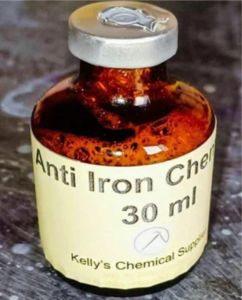 Anti Iron Chemical, Form : Liquid, Packaging Type : Glass Bottle