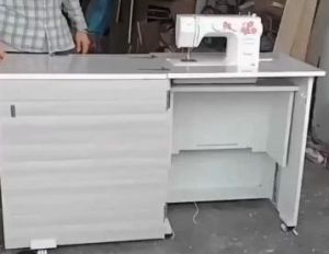 Metal Plastic Singer Sewing Machine, Color : White