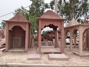 Squire Polished Red Sandstone Temple