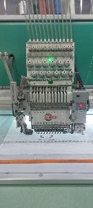 Semi Automatic Single Head Embroidery Machine, Color : Grey
